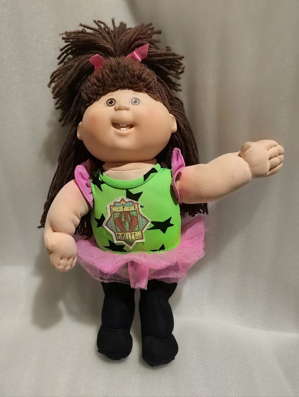 VNTG 90s Rare Cabbage Patch Kids Poseable Ballerina . Hard To Find Colors